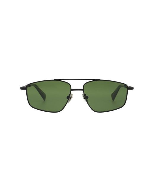 AllSaints Green Virgo Sunglasses