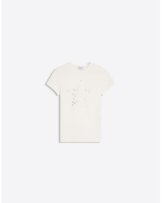 Bershka Blue Short Sleeve Print T-Shirt