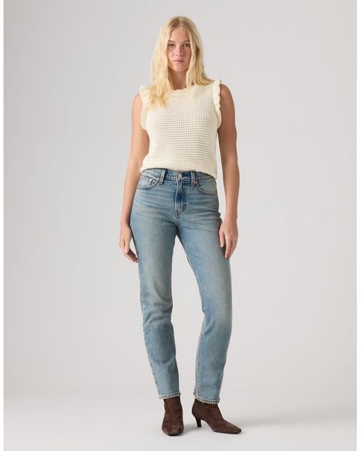 Levi's Blue Wedgie Slim Jeans