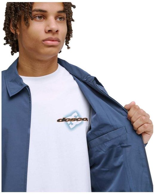 DC Shoes Blue Driver Water-Resistant Jacket for men