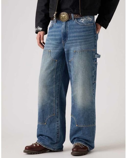 Levi's Blue Toy Story Loose Western Flare Jeans for men