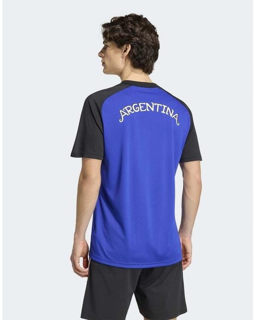 Adidas Originals Blue Argentina 26 Away Pre Match Jersey for men