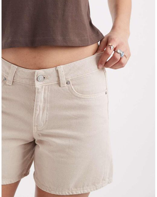JJXX Natural Seville Loose Denim Shorts