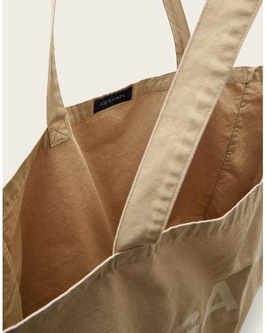 AllSaints Natural biggy Large Tote Bag