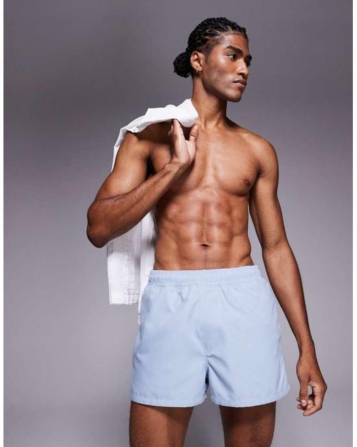 ASOS Super Korte Zwemshort in het White voor heren