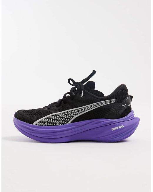 PUMA White Deviate Nitro 3 Trainers