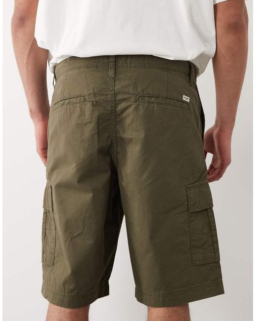 Jack & Jones White Cargo Short for men