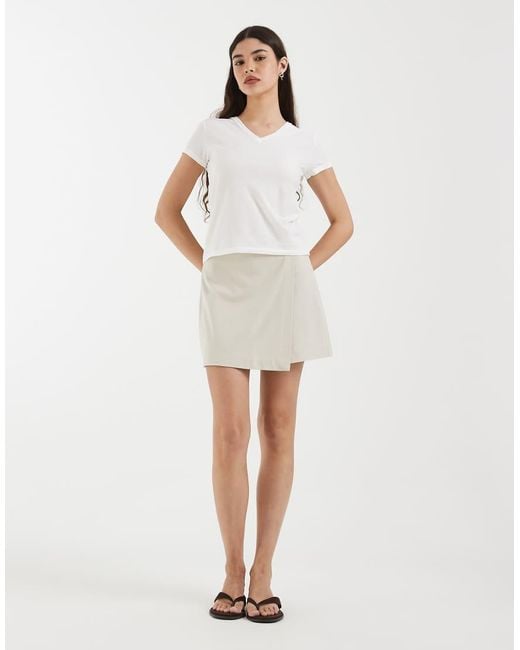 Vero Moda Black High Waist Skort