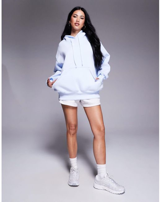 Nike White – phoenix fleece – oversize-kapuzenpullover