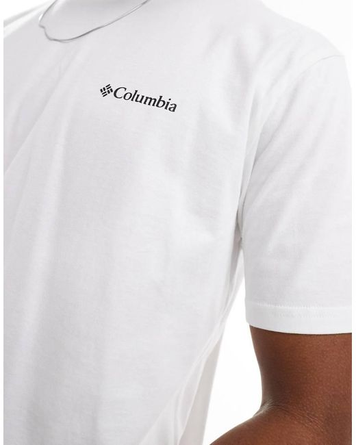 Columbia White North Cascades T-shirt for men