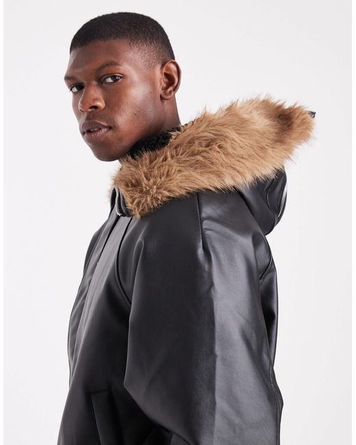 ASOS – bomberjacke in Black für Herren