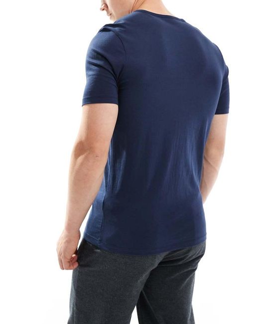 Pack De 3 Camisetas De Varios Colores De Boss de hombre de color Blue
