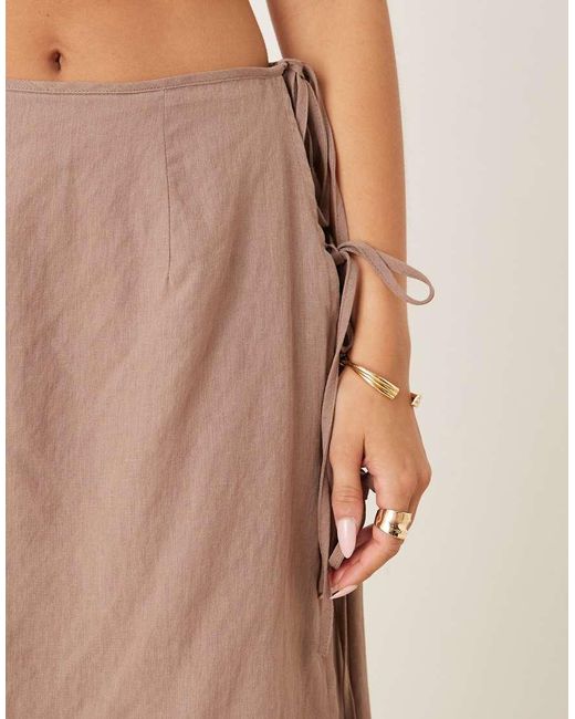 Ghospell Natural Overskirt Trouser