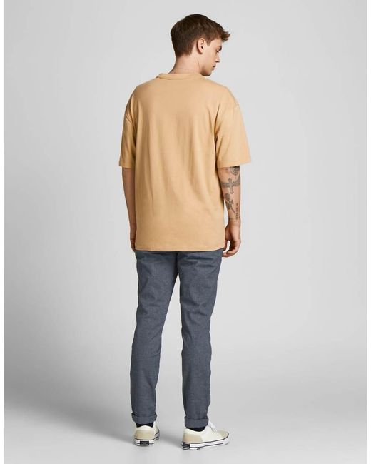 Jack & Jones Blue Marco Tapered Pant for men