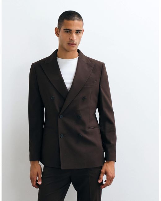 Blazer ASOS pour homme en coloris Black