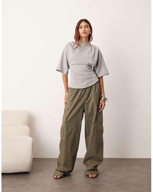 Top Con Pieghe di ARRANGE in Brown
