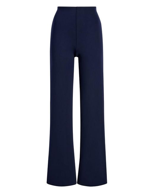 Commando Blue Neoprene Wide Leg Pant