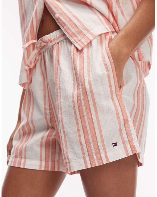 Tommy Hilfiger Pink Essentials Pyjama Set