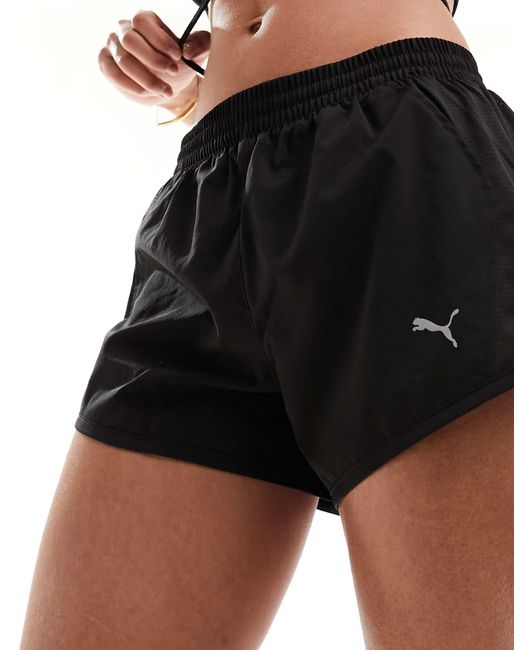 PUMA Black Running – velocity – shorts