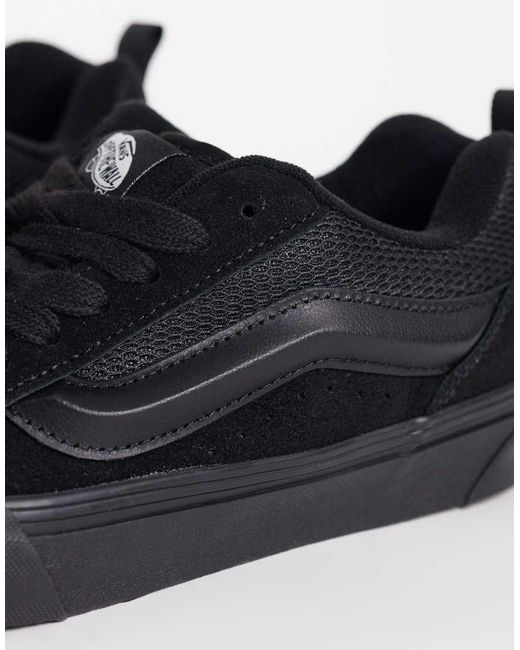 Vans Black Knu Skool Chunky Trainers