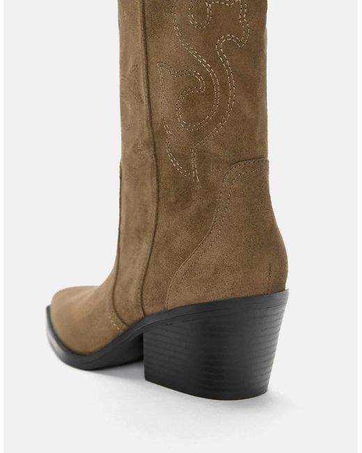 Bottes Pull&Bear en coloris Green