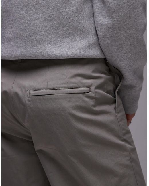 ARKET – locker geschnittene chinohose in Gray für Herren