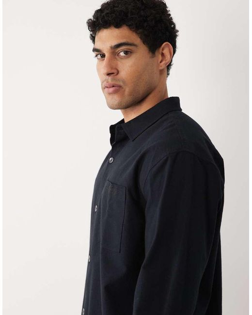 Cotton On Blue Long Sleeve Shirt for men