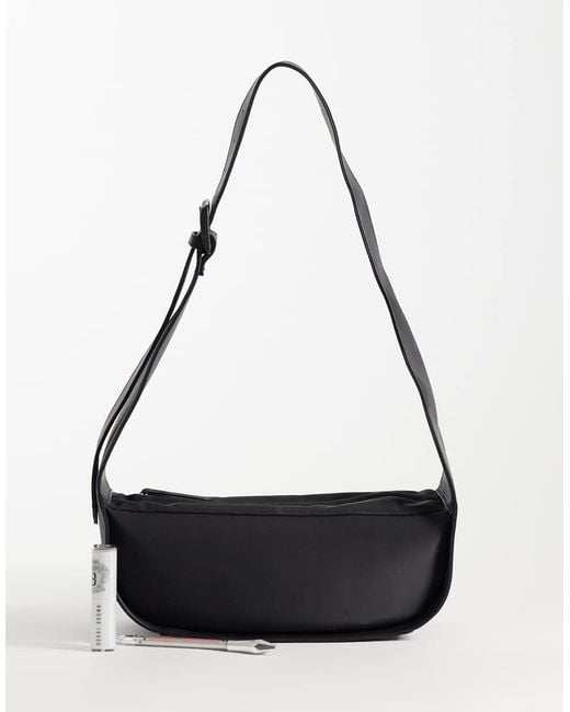 ASOS Black Nylon Sling Bag