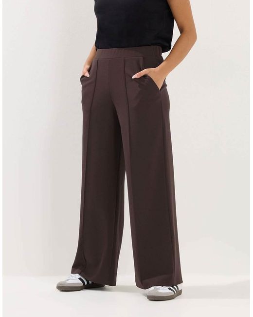 PixieGirl Black Petite Pintuck Trousers