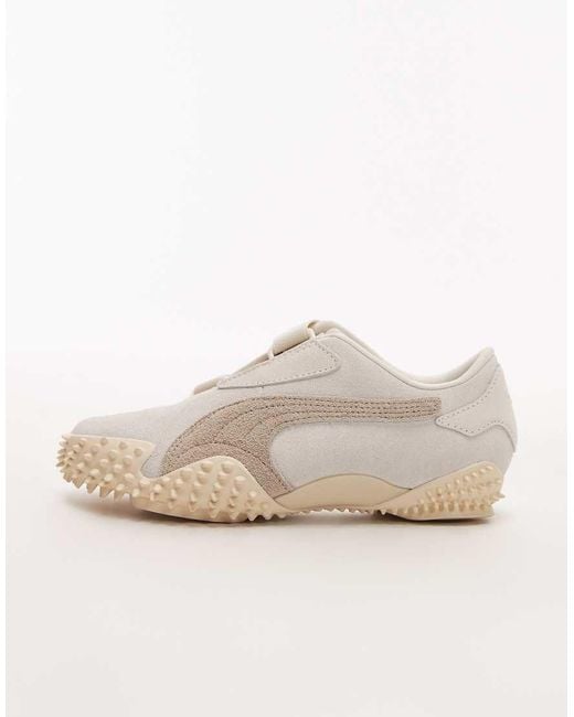 PUMA Gray Mostro Elevated Trainers