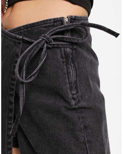 ASOS Blue Denim Skort