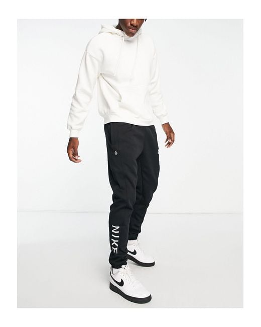 Nike Have A Day Logo Poly Knit Pants in White for Men | Lyst UK