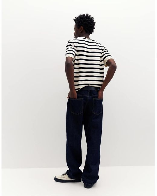 Pull&Bear Multicolor Short Sleeve Jumper for men
