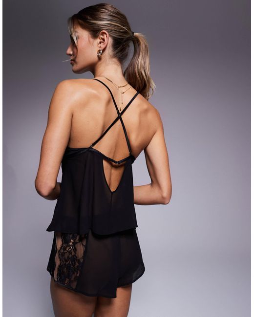 Ann Summers Blue Enchanting Cami Set