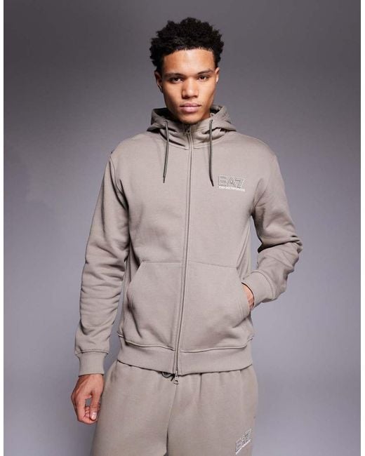 EA7 Natural Armani Train Visibility Tracksuit Set for men