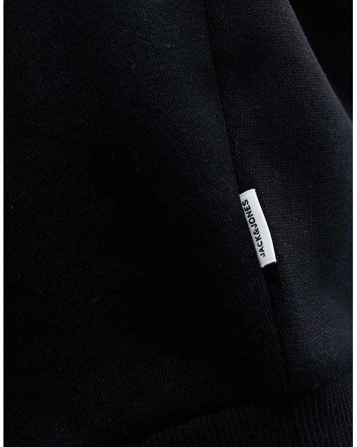 Jack & Jones Black Oversized Sweat for men