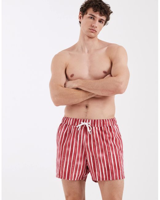 Short ASOS pour homme en coloris Red
