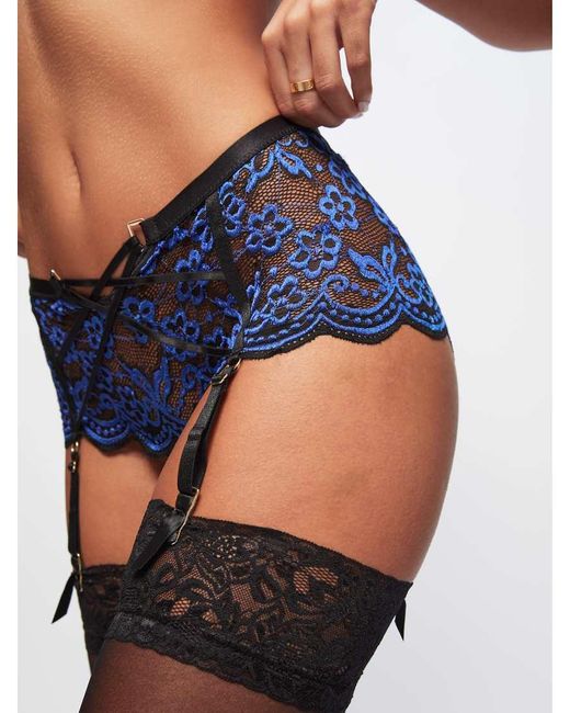 Ann Summers Orange Brooke Crotchless Set
