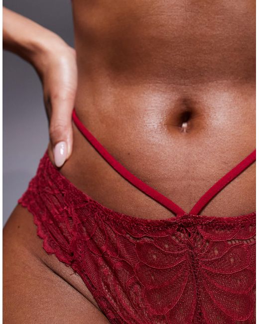 ASOS Red – kimmy – spitzentanga