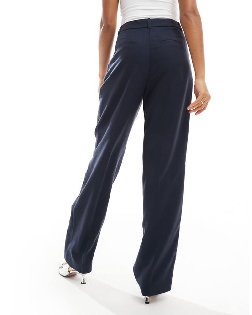 Vero Moda Blue High Waisted Tailored Trouser Co-Ord