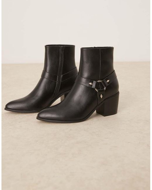 Botines Chelsea Negros Con Tacón Cubano De ASOS de hombre de color Black