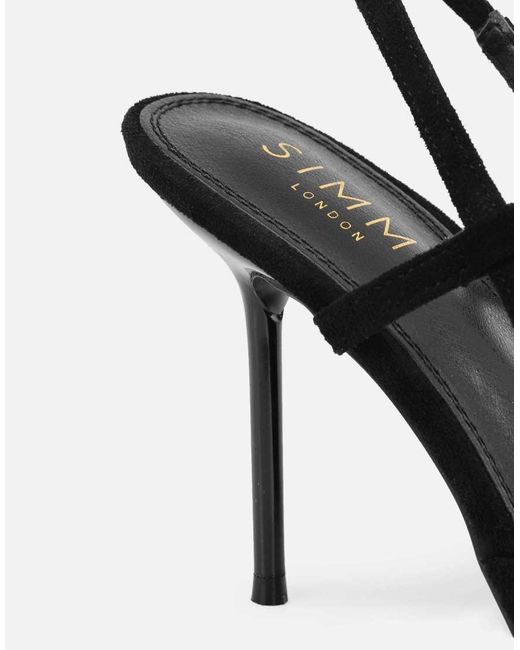 SIMMI Brown Kandy Slingback Courts