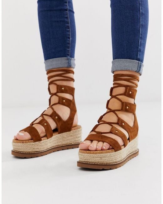 wide fit flatform espadrilles