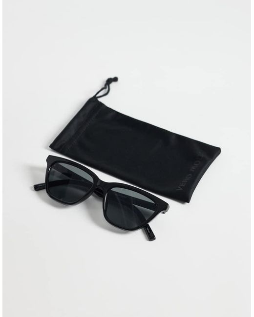 Vero Moda Multicolor Rectangular Cat Eye Sunglasses