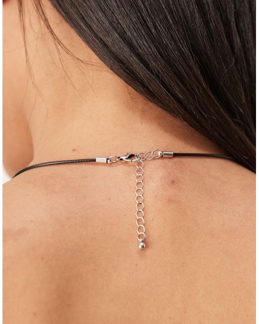 ASOS Brown – halskette mit kordel