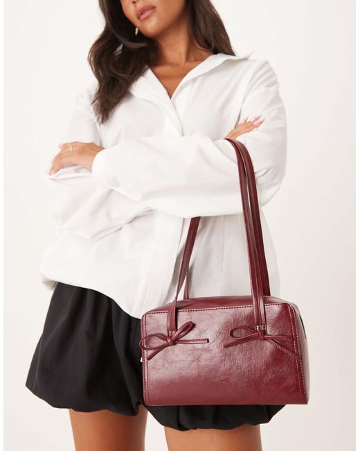 ASOS Pink – kastige schultertasche