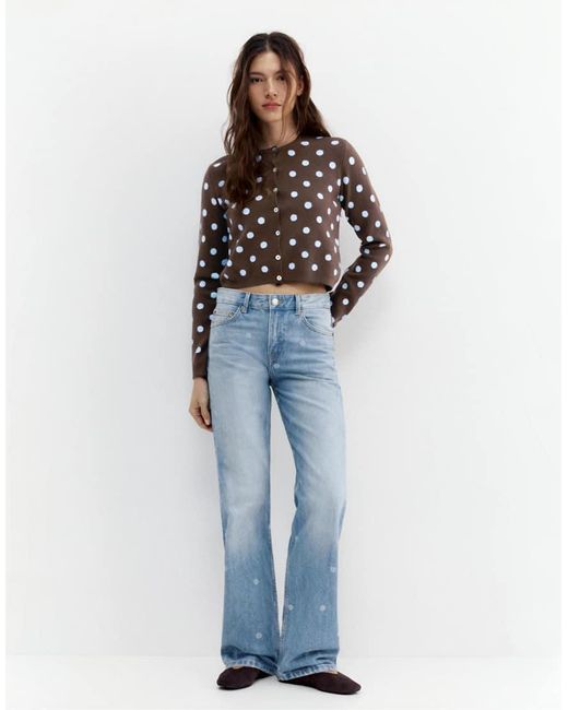 Giacca A Pois di Pull&Bear in Blue