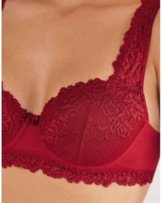 Intimissimi Red Pretty Flowers Sofia Balconette Bra