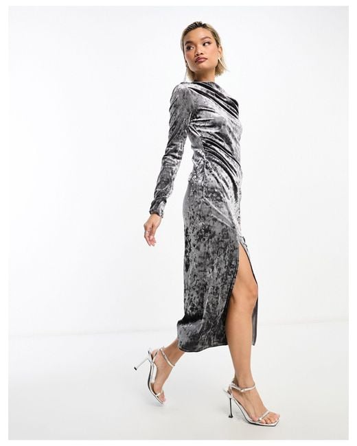 Other stories velvet dress cheap