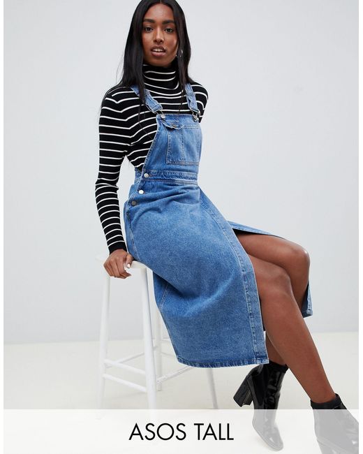 ASOS Asos Design Tall Denim Midi 